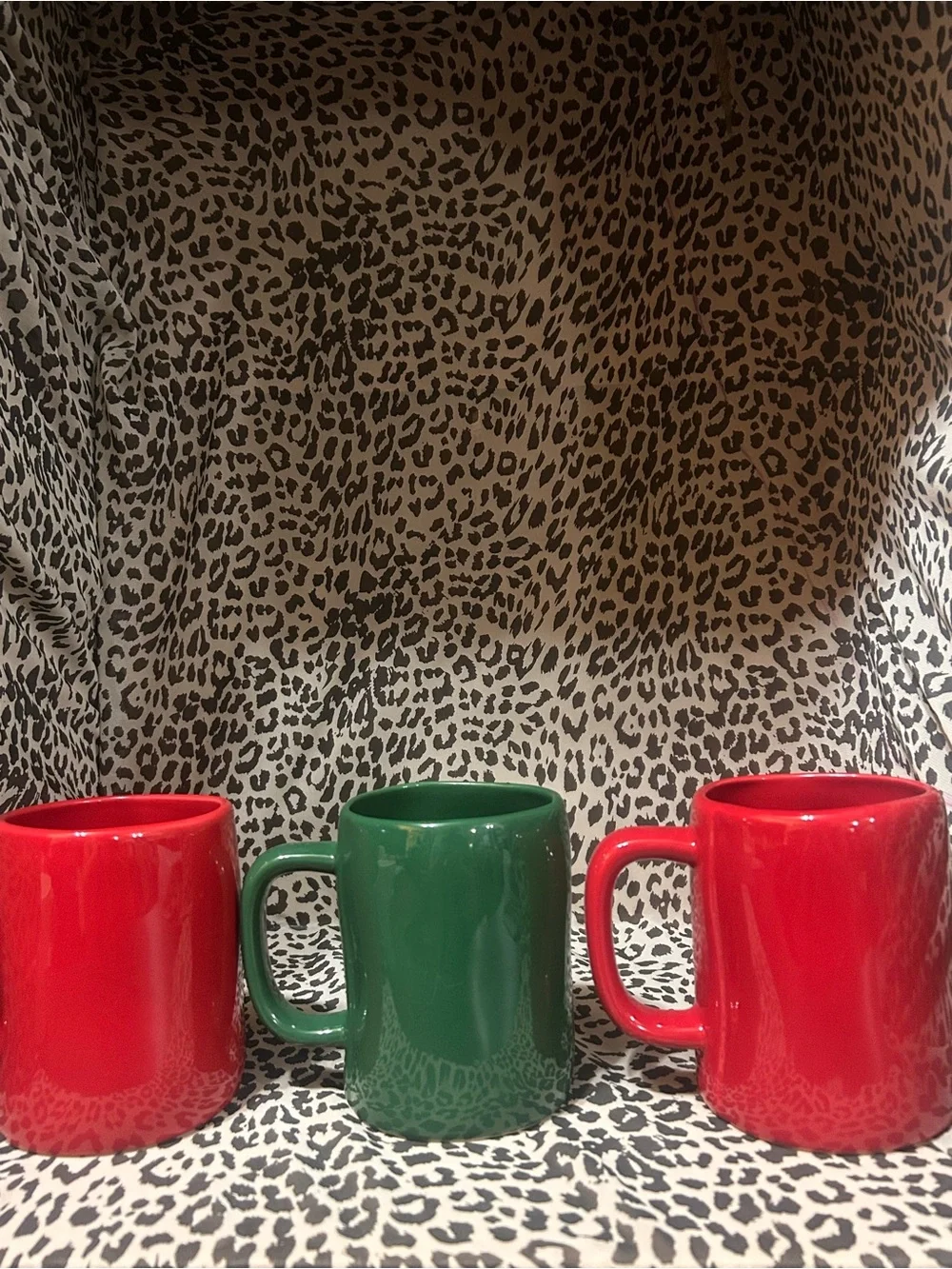 Rae Dunn Ceramic “Believe-Tis the Season-Cocoa” Holiday Mugs